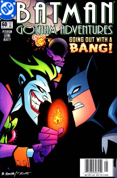Cover for Batman: Gotham Adventures (DC, 1998 series) #60 [Newsstand]