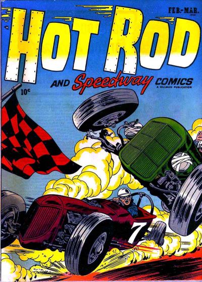 Cover for Hot Rod and Speedway Comics (Hillman, 1952 series) #v1#1