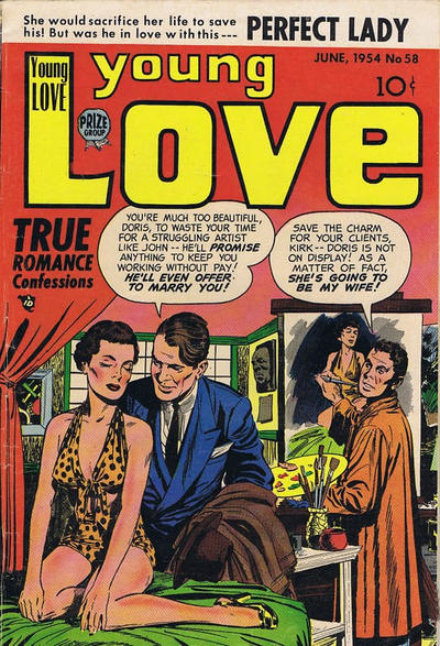 Cover for Young Love (Prize, 1949 series) #v6#4 (58)