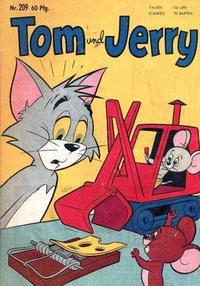 Cover Thumbnail for Tom und Jerry (Tessloff, 1959 series) #209