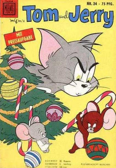 Cover for Tom und Jerry (Tessloff, 1959 series) #24