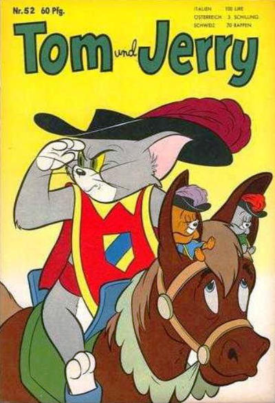 Cover for Tom und Jerry (Tessloff, 1959 series) #52