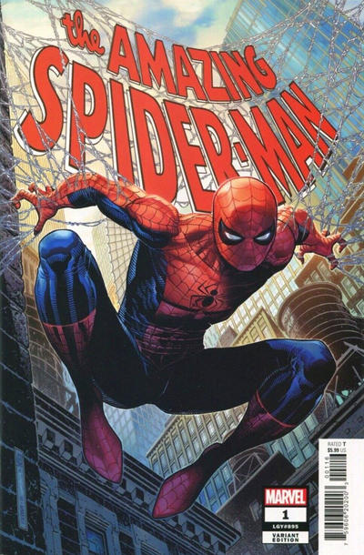 Cover for The Amazing Spider-Man (Marvel, 2022 series) #1 (895) [Variant Edition - Jim Cheung Cover]