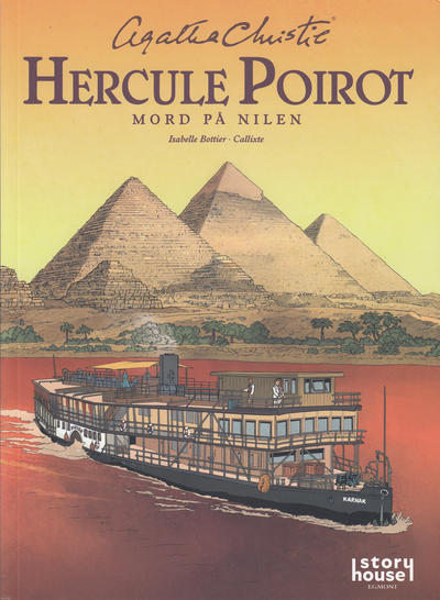 Cover for Hercule Poirot (Hjemmet / Egmont, 2019 series) #2 - Mord på Nilen [2. utgave, bokhandelutgave]