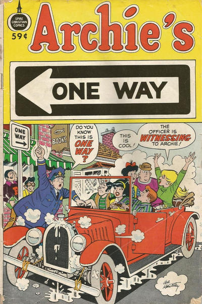 Cover for Archie's One Way (Fleming H. Revell Company, 1973 series) [59¢]
