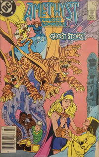 Cover Thumbnail for Amethyst (DC, 1985 series) #7 [Newsstand]