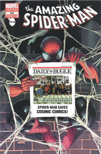 Cover Thumbnail for The Amazing Spider-Man (Marvel, 1999 series) #666 [Variant Edition - Cosmic Comics Bugle Exclusive]