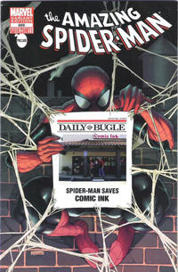 Cover Thumbnail for The Amazing Spider-Man (Marvel, 1999 series) #666 [Variant Edition - Comic Ink Bugle Exclusive]