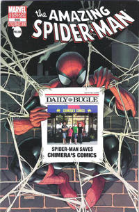 Cover Thumbnail for The Amazing Spider-Man (Marvel, 1999 series) #666 [Variant Edition - Chimera's Comics Bugle Exclusive]