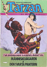 Cover Thumbnail for Tarzan (Atlantic Förlags AB, 1977 series) #11/1983