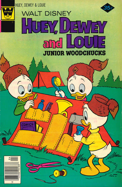 Cover for Walt Disney Huey, Dewey and Louie Junior Woodchucks (Western, 1966 series) #49 [Whitman]