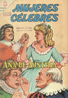 Cover for Mujeres Célebres (Editorial Novaro, 1961 series) #45 [Española]