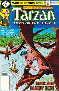 Cover Thumbnail for Tarzan (Marvel, 1977 series) #21 [Whitman]