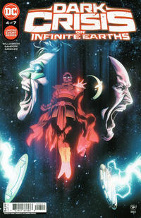 Cover Thumbnail for Dark Crisis on Infinite Earths (Dark Crisis) (DC, 2022 series) #4 [Daniel Sampere Cover]