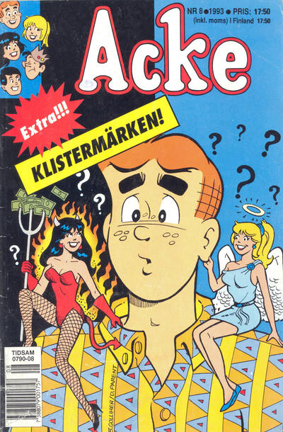 Cover for Acke (Semic, 1969 series) #8/1993
