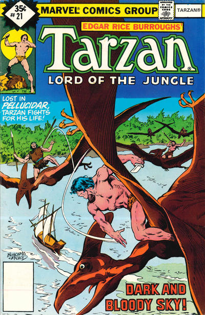 Cover for Tarzan (Marvel, 1977 series) #21 [Whitman]