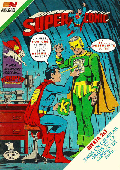 Cover for Supercomic (Editorial Novaro, 1967 series) #260