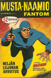 Cover for Mustanaamio (Semic, 1966 series) #4/1969