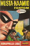 Cover for Mustanaamio (Semic, 1966 series) #8/1969