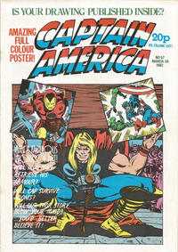 Cover Thumbnail for Captain America (Marvel UK, 1981 series) #57
