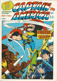 Cover Thumbnail for Captain America (Marvel UK, 1981 series) #54