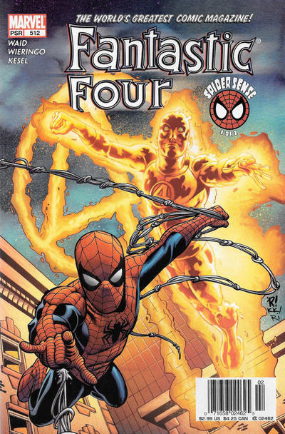 Cover for Fantastic Four (Marvel, 1998 series) #512 [Newsstand]