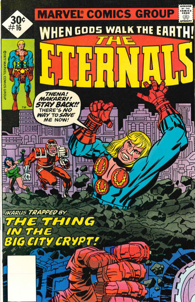 Cover for The Eternals (Marvel, 1976 series) #16 [Whitman]