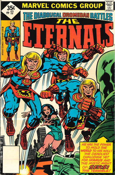 Cover for The Eternals (Marvel, 1976 series) #17 [Whitman]