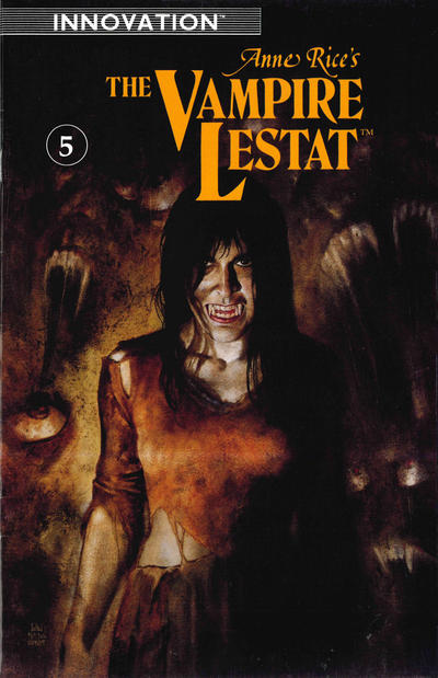 Cover for Anne Rice's The Vampire Lestat (Innovation, 1990 series) #5 [2nd Printing]