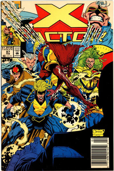 Cover for X-Factor (Marvel, 1986 series) #87 [Newsstand]