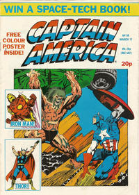 Cover Thumbnail for Captain America (Marvel UK, 1981 series) #56