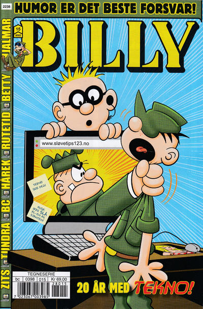 Cover for Billy (Hjemmet / Egmont, 1998 series) #15/2022