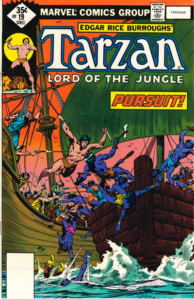 Cover for Tarzan (Marvel, 1977 series) #19 [Whitman]