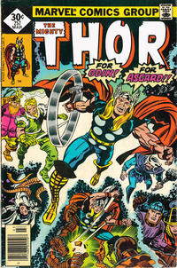 Cover Thumbnail for Thor (Marvel, 1966 series) #257 [Whitman]