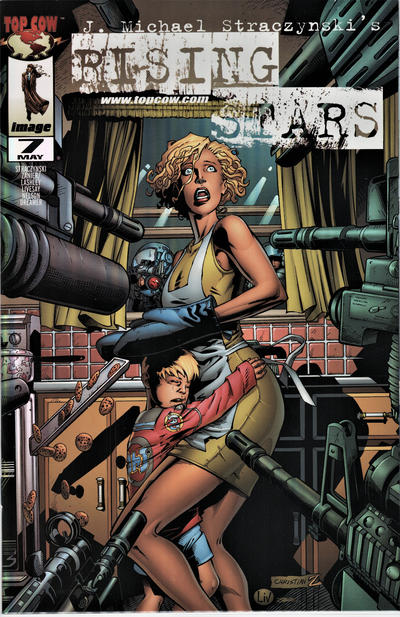 Cover for Rising Stars (Image, 1999 series) #7 [Dynamic Forces Exclusive "Chrome" Cover]