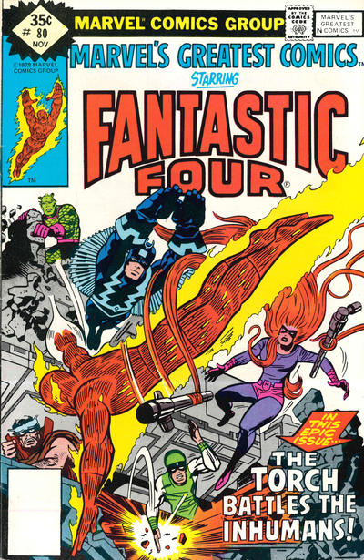 Cover for Marvel's Greatest Comics (Marvel, 1969 series) #80 [Whitman]