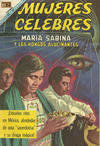 Cover for Mujeres Célebres (Editorial Novaro, 1961 series) #83