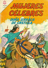 Cover for Mujeres Célebres (Editorial Novaro, 1961 series) #40 [Española]