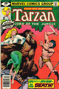 Cover for Tarzan (Marvel, 1977 series) #2 [Whitman]
