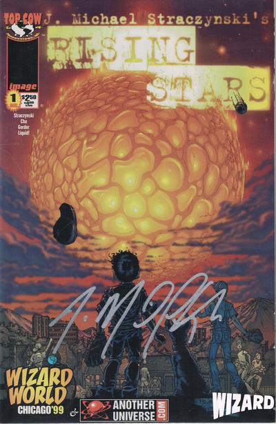 Cover for Rising Stars (Image, 1999 series) #1 [Wizard World Limited Signed Edition]