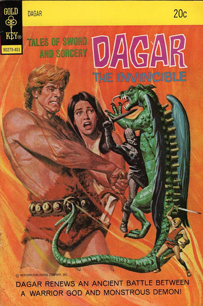 Cover for Tales of Sword and Sorcery Dagar the Invincible (Western, 1972 series) #6 [Mark Jewelers]