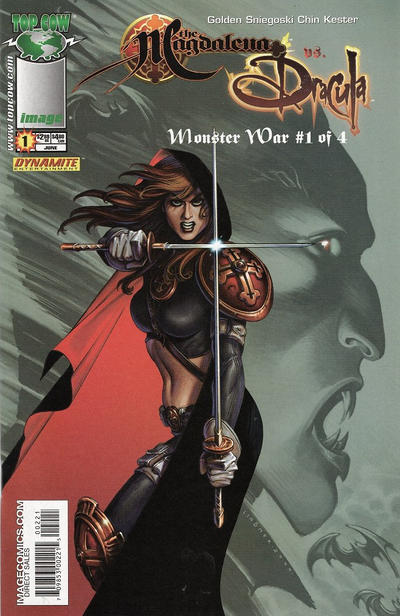 Cover for Magdalena vs. Dracula: Monster War (Image, 2005 series) #1 [Linsner Cover]