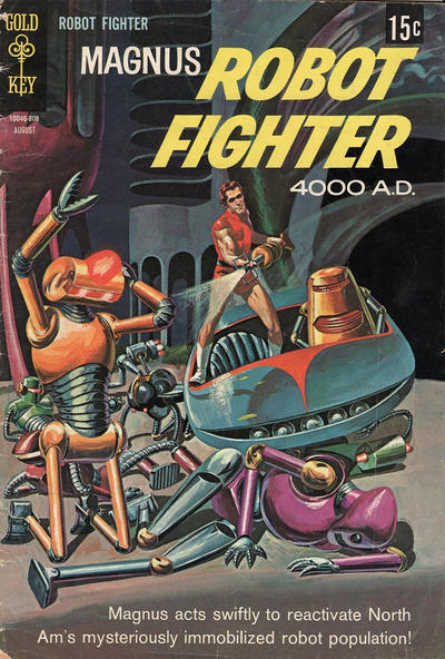 Cover for Magnus, Robot Fighter (Western, 1963 series) #23 [Canadian]