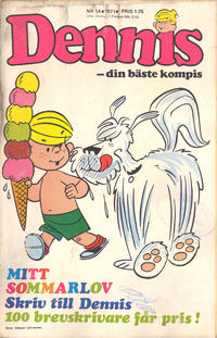 Cover Thumbnail for Dennis (Semic, 1969 series) #14/1971