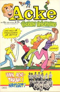 Cover Thumbnail for Acke (Semic, 1969 series) #12/1981
