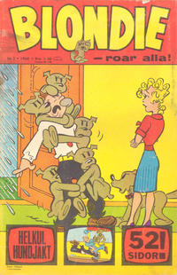 Cover Thumbnail for Blondie (Semic, 1963 series) #2/1968