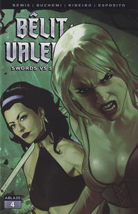Cover Thumbnail for Bêlit and Valeria: Swords vs Sorcery (Ablaze Publishing, 2022 series) #4 [Cover A - Seba Fiumara)]