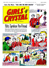 Cover Thumbnail for Girls' Crystal (Amalgamated Press, 1953 series) #1186