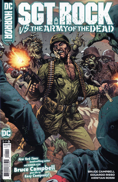 Cover for DC Horror Presents: Sgt. Rock vs. The Army of the Dead (DC, 2022 series) #1 [Gary Frank Cover]