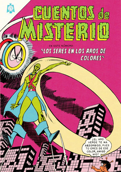 Cover for Cuentos de Misterio (Editorial Novaro, 1960 series) #63